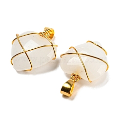 Pendentif en verre&nbsp;GLAA-H029-04G-02