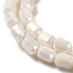 Chapelets de perles en verre électroplaqué&nbsp;EGLA-D031-01J