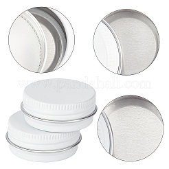 Boîtes de conserve rondes en aluminium&nbsp;CON-WH0079-13E