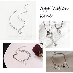 20 pendentif en acier inoxydable 304 de 5 styles&nbsp;STAS-UN0025-65