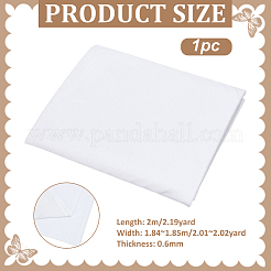 1 pièce de tissu peluche court en polyester&nbsp;AJEW-PH0006-67B