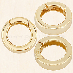 1 Stück: 925 Spring Gate-Ringe aus Sterlingsilber&nbsp;STER-SC0001-65B