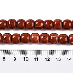 Natürliche rote Jaspis Perlen Stränge&nbsp;G-T138-147