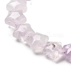 Natürlichen Amethyst Perlen Stränge&nbsp;G-Z080-A24-8mm
