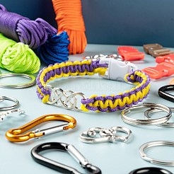 DIY Fallschirmschnurarmbänder&nbsp;DIY-LS0003-89