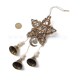 Pendentif cloche de fer décoration&nbsp;HJEW-TA00374