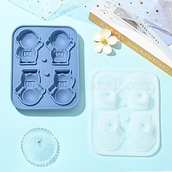 Moules à glaçons en silicone en forme d'astronaute&nbsp;ST-CJ0043-091