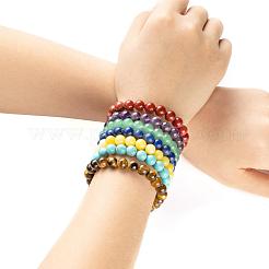 7 pièces 7 bijoux de chakra de style&nbsp;BJEW-LS0001-05