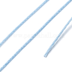 Ficelle ronde en fil de polyester ciré&nbsp;YC-D004-02C-022