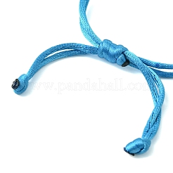 Messing-Charm-Armbänder mit Herzen und Sternen&nbsp;BJEW-JB10583