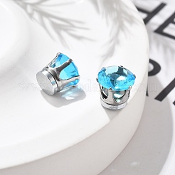 Pendientes con circonita cúbica&nbsp;EJEW-L100-01P-01