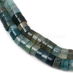 Teñidos de ágata natural de hebras de abalorios&nbsp;G-U030-B01-01