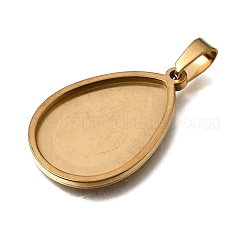 Cabochon pendenti in acciaio inossidabile 304&nbsp;SA-CBA8A58-01B-G