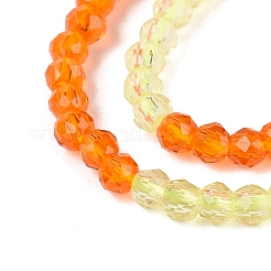 Chapelets de perles en verre transparente  &nbsp;GLAA-N074-01A-04