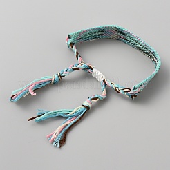 Armband aus geflochtener Polyesterschnur&nbsp;BJEW-WH0018-52A