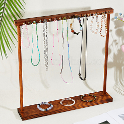 Holzständer für Halsketten-Organizer&nbsp;ODIS-WH0331-20B