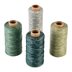 4 rotoli 4 colori cordino in poliestere cerato&nbsp;YC-TA0001-29B