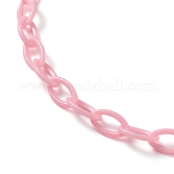 Colliers de chaîne de câble en plastique ABS personnalisés&nbsp;NJEW-JN03220-03
