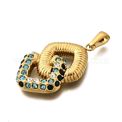 Pendentifs en acier inoxydable 304&nbsp;STAS-Q360-07A-G