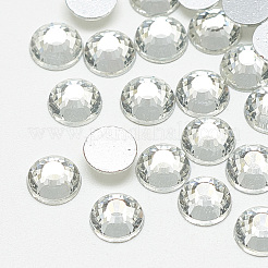 Cabujones de rhinestone de vidrio plano&nbsp;RGLA-T090-SS20-01