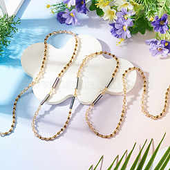 Chaînes de taille ajustables en perles de verre pour femmes&nbsp;AJEW-TA0005-78D