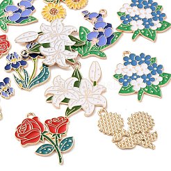 Pendentifs d'émail en alliage&nbsp;AL-CBADB2B-07G