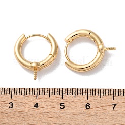 Accessoires de crochets d'oreilles en laiton&nbsp;KK-B105-03G-02