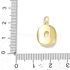 Colgantes de esmalte de latón&nbsp;KK-CBA3F25-06G