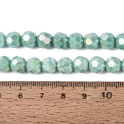 Fili di perle di vetro galvanizzate anti-ossidazione&nbsp;EGLA-ZX010-8mm-11