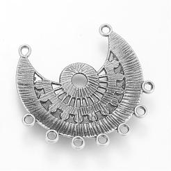 Tibetanische Art Legierungsverbindung Rhinestone u. Behälter Fassung&nbsp;TIBE-S302-27AS-LF