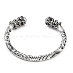 Bracelets manchettes en acier inoxydable 304 pour femmes&nbsp;STAS-M023-16P