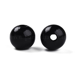 Cuentas de madera natural pintada&nbsp;WOOD-A018-16mm-20