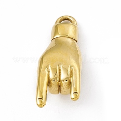 Ionenplattierung (IP) 304 Edelstahl manuelle Polieranhänger&nbsp;STAS-D245-02G