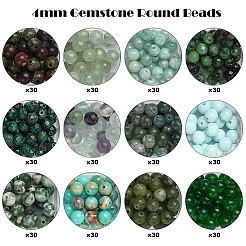 DIY-Kits zur Herstellung von Armbändern aus runden Naturedelsteinperlen&nbsp;DIY-YW0011-84