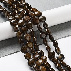 Natur Bronzit Perlen Stränge&nbsp;G-G084-D13-01
