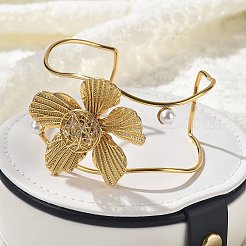 304 Edelstahl-Armreife für Damen&nbsp;BJEW-Z091-04G-02