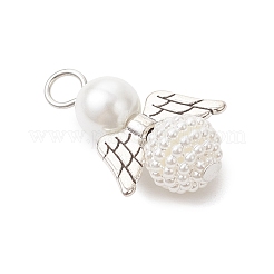 50 ciondolo in perla imitazione acrilica e perla di vetro&nbsp;PALLOY-JF04038-05