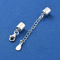 925 rallonge de chaîne gourmette en argent sterling&nbsp;STER-G039-02D-S