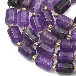 Natürlichen Amethyst Perlen Stränge&nbsp;G-D103-A04