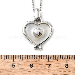 Colliers avec pendentif œil de chat en acier inoxydable 304 pour femmes&nbsp;LS-NJEW-D288-06P