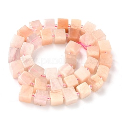 Natürliche rosa Aventurin Perlen Stränge&nbsp;G-D338-A04-01