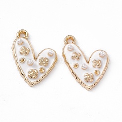 Pendentifs d'émail en alliage&nbsp;PALLOY-P287-14LG-04