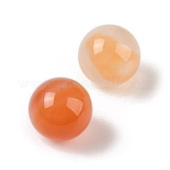 Natürlicher roter Achat ohne Loch Kugelperlen&nbsp;G-K353-04B-31