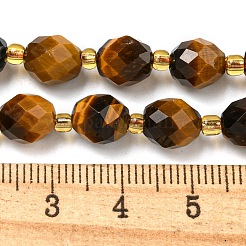 Natürlichen Tigerauge Perlen Stränge&nbsp;G-N342-60