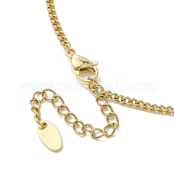 Colliers à pendentif en laiton soleil&nbsp;NJEW-JN04808