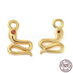 925 Sterling Silber Micro pave Zirkonia Charme&nbsp;STER-I010-01G