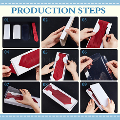 4 Set rechteckige Geschenkverpackungsboxen aus Papier&nbsp;CON-GA0001-41