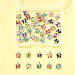 45 Stück 9 Farben Glasanhänger&nbsp;KK-FS0001-67