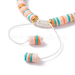 Set di bracciali fatti a mano con perline in argilla polimerica&nbsp;BJEW-TA00043-01