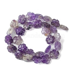 Natürlichen Amethyst Perlen Stränge&nbsp;G-H023-B08-01